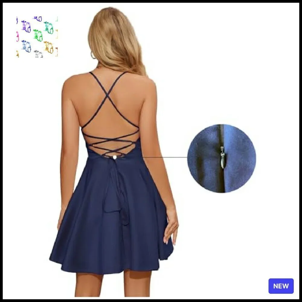 Satin Prom Dress with Pocket Built-in Bra Adjustable Straps Elegant
